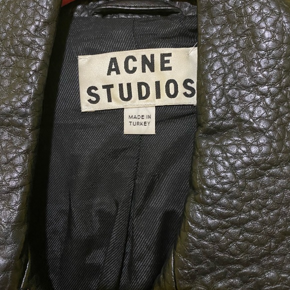 Rare Acne Studios color block leather jacket!!! .Brand new!!! - Picture 8 of 8